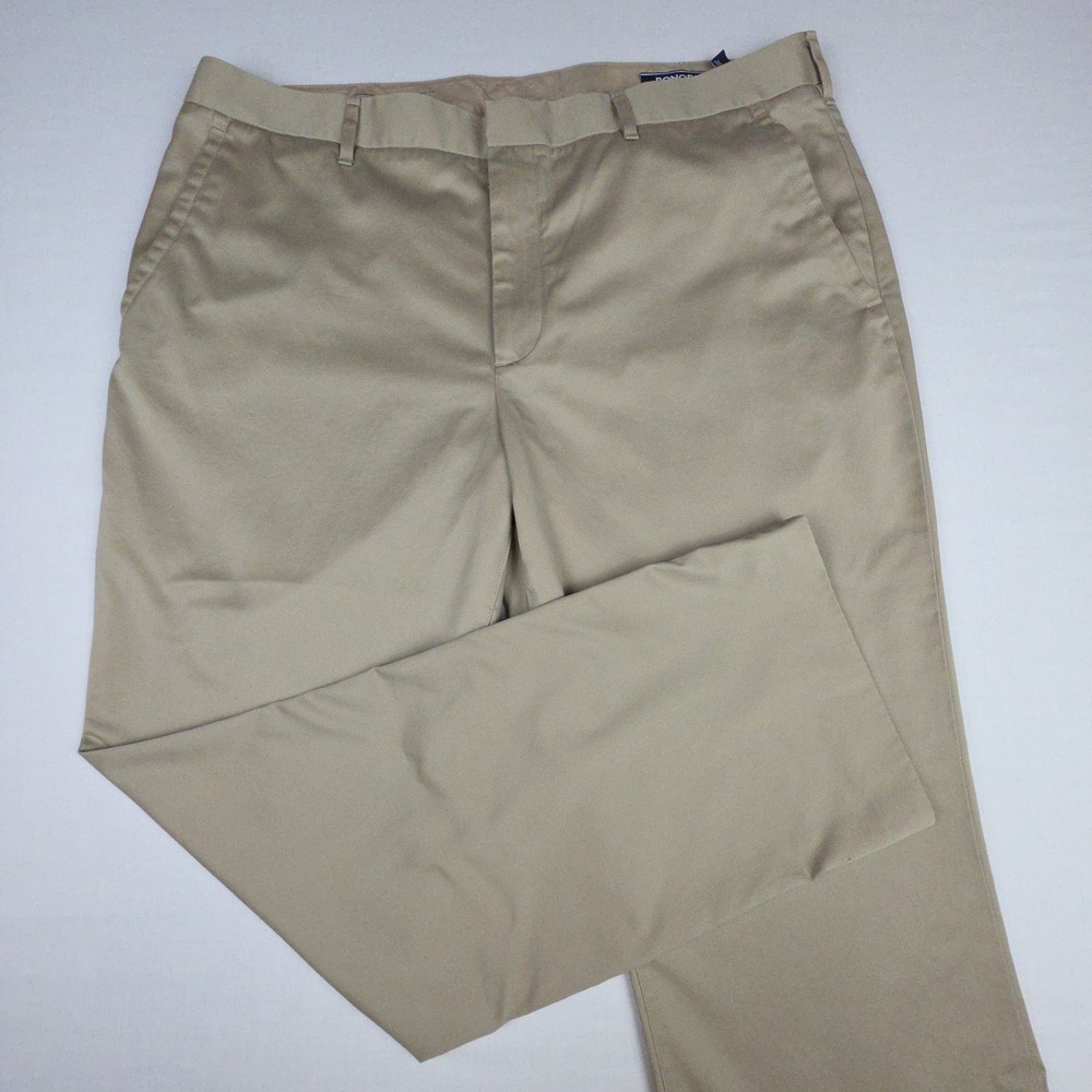 Bonobos Straight Fit Chino Pants Men 38/30 Khaki Wednesday 100% Cotton